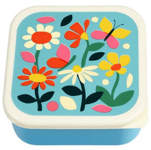 Load image into Gallery viewer, Rex Set of 3 Snack Boxes - Butterfly Garden
