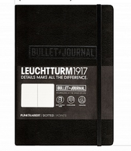 Load image into Gallery viewer, Leuchtturm A5 Hardback Bullet Journal - Black
