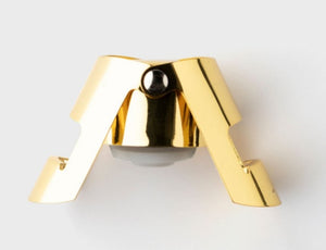 Taproom Gold-Coloured Champagne & Sparkling Wine Bottle Stopper