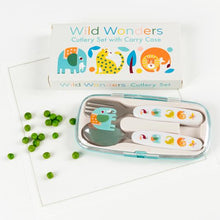 Load image into Gallery viewer, Rex Children&#39;s Cutlery Set - Wild Wonders
