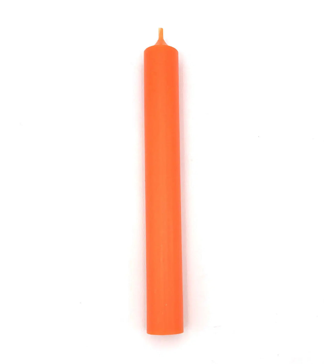 Rustic Candle - Orange