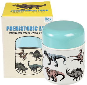 Rex 280ml Stainless Steel Food Flask - Prehistoric Land