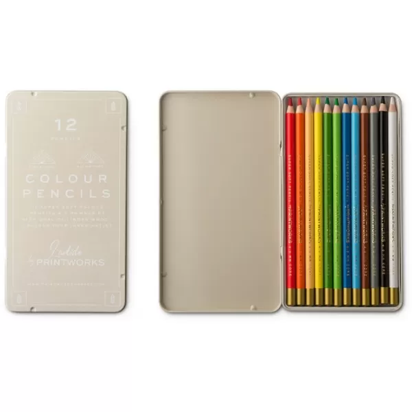12 Colour Pencils - Classic