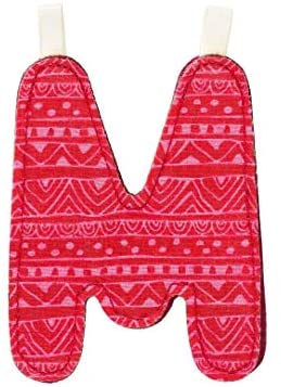 Fabric letter - M