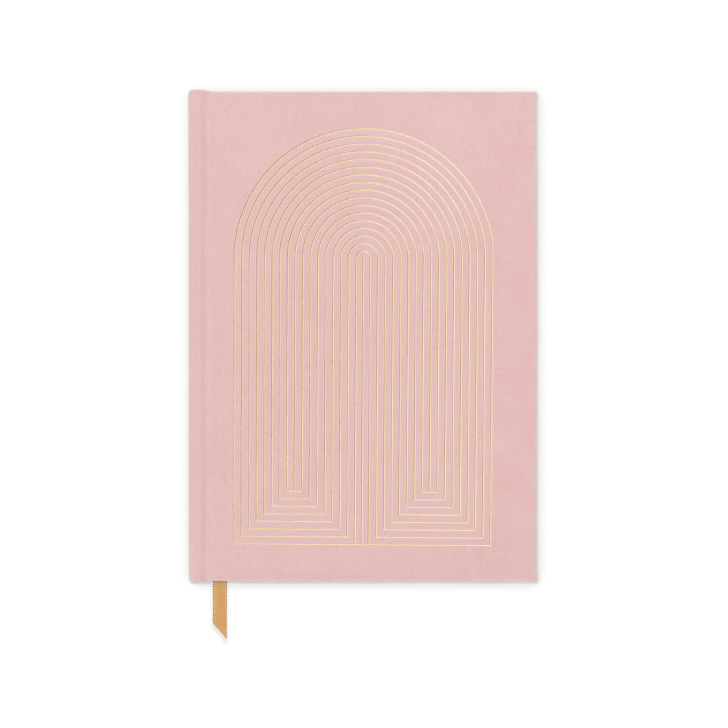 Pink Rainbow Cloth Cover Book