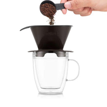 Load image into Gallery viewer, Bodum Coffee Dripper and Double Wall Mug  0.3l
