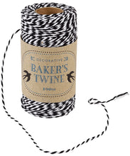 Load image into Gallery viewer, Rex Black &amp; White Decorative Baker&#39;s Twine
