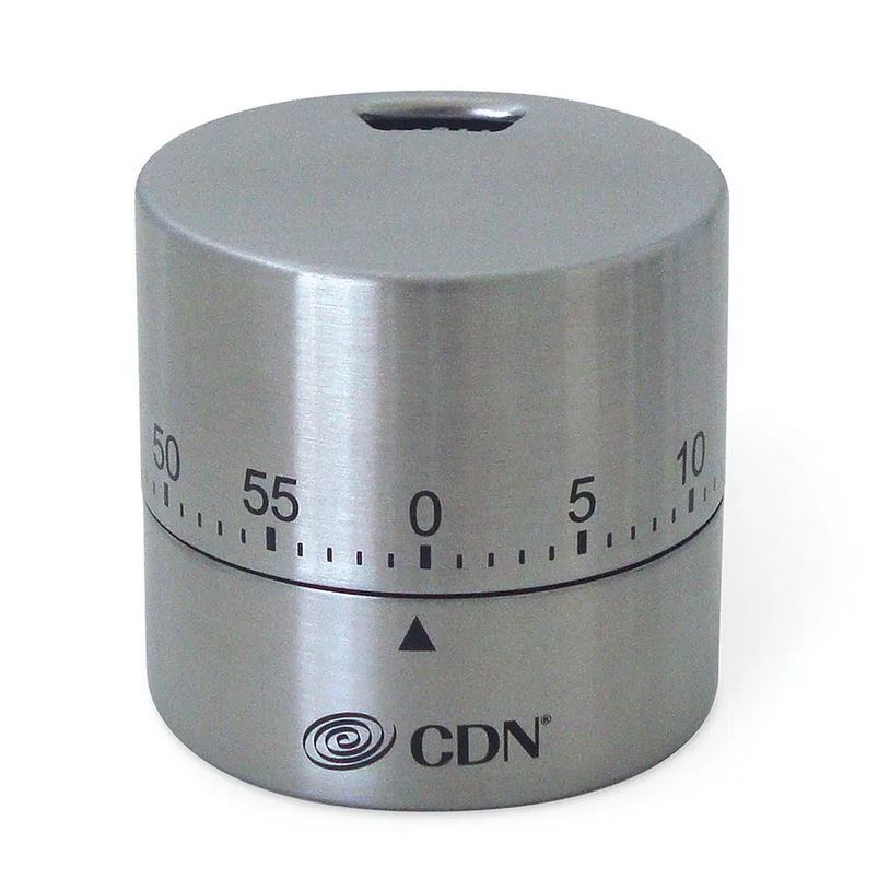 Eddingtons CDN Silver Mechanical Timer