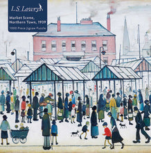 Load image into Gallery viewer, L.S. Lowry: Market Scene 1939 JP
