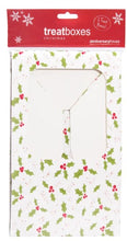 Load image into Gallery viewer, Anniversary House Holly Square Treat Boxes with Window - Pack of 2
