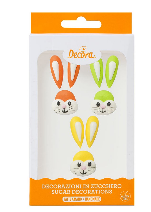 Decora Sugar Decorations - Bunny