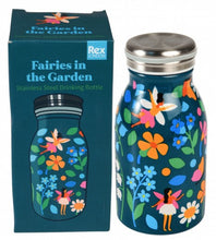 Load image into Gallery viewer, Rex 250ml Stainless Steel Bottle - Fairies in the Garden
