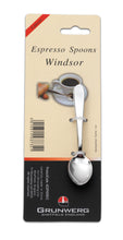 Load image into Gallery viewer, Grunwerg Windsor Set of 4 Espresso Spoons
