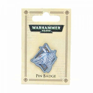 Warhammer Wolf Pin