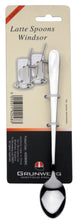Load image into Gallery viewer, Grunwerg Windosr Set of 4 Latte Spoons
