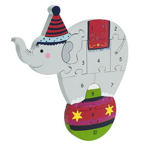 Vintage Circus Elephant Puzzle