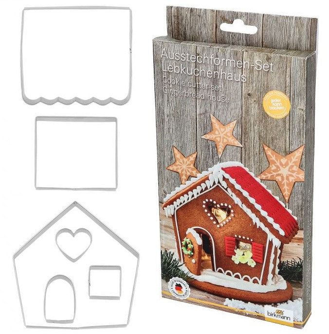 Birkmann Gingerbread House Cutter Set