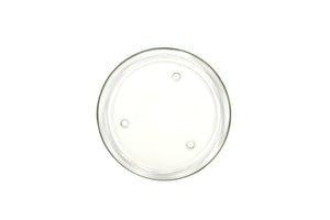Glass Candle Plate - Clear
