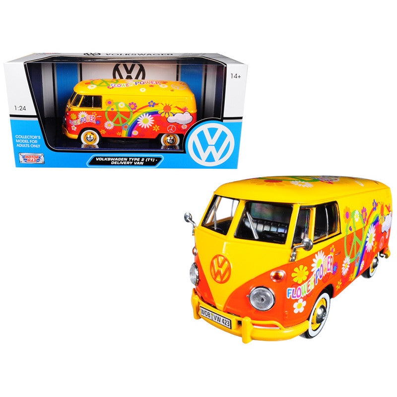 Volkswagon Flowerpower Delivery Van Type 2