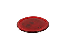 Load image into Gallery viewer, Large Glass Candle Dish - Red
