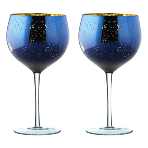 Artland Galaxy Gin Glasses, Set of Two