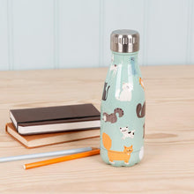 Load image into Gallery viewer, Rex 260ml Stainless Steel Bottle - Nine Lives
