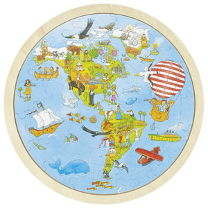 Puzzle world tour