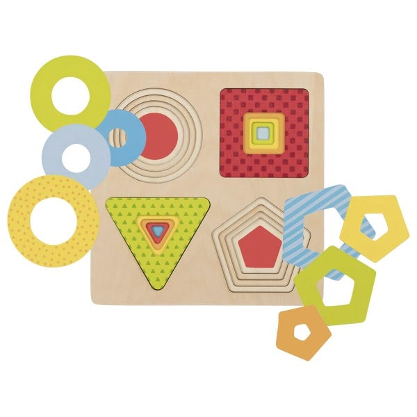 Goki Geometrical Shapes Layer Puzzle