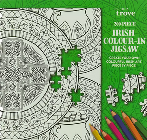 Irish Colour-In Jigsaw