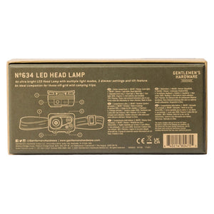 Gentlemen's Hardware LED Head-Lamp