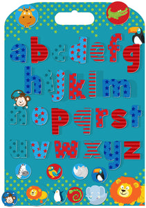 Alphabet peel on stickers