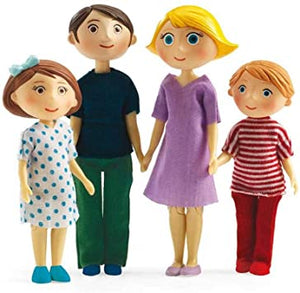 Dolls House Figurines - Famille Gaspard & Romy