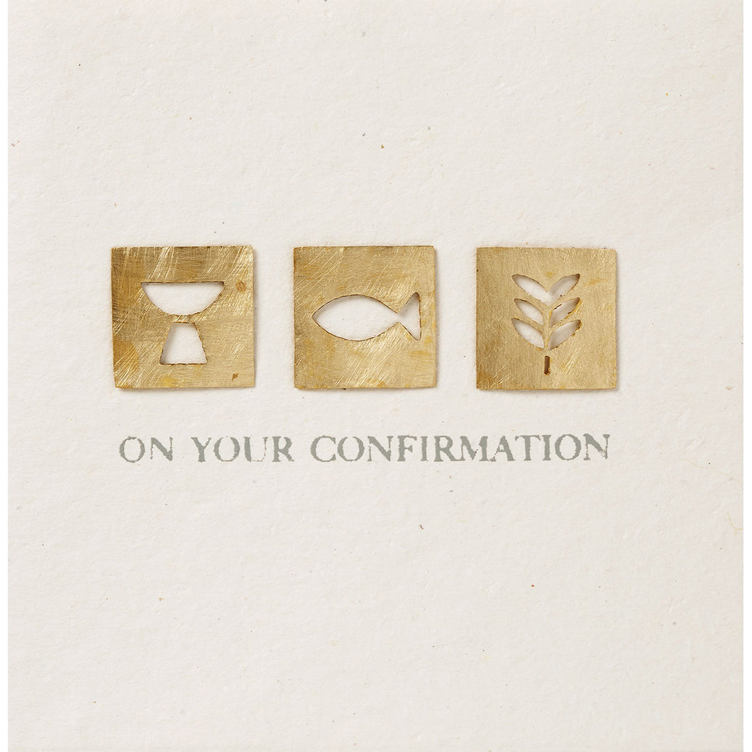 On your Confirmation card
