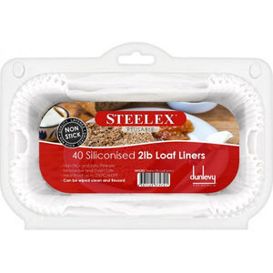 Steelex Loaf Liners - 2lb