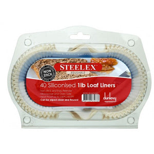 Steelex Loaf Liners - 1lb