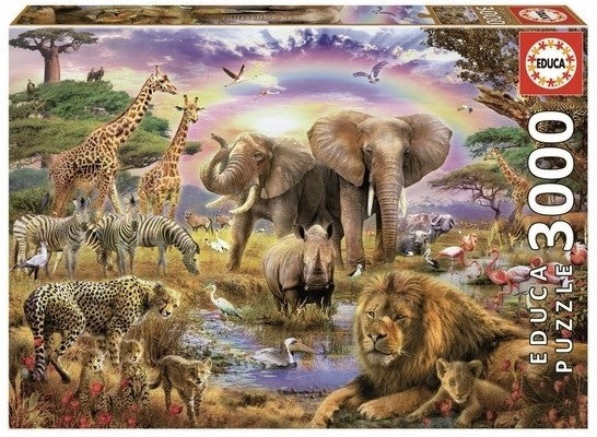 Water Hole 3000pc Jigsaw