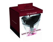 Load image into Gallery viewer, Vin Bouquet Wine Decanter Funnel
