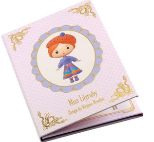 Djeco Tinyly Miss Lilyruby Removable Stickers Set