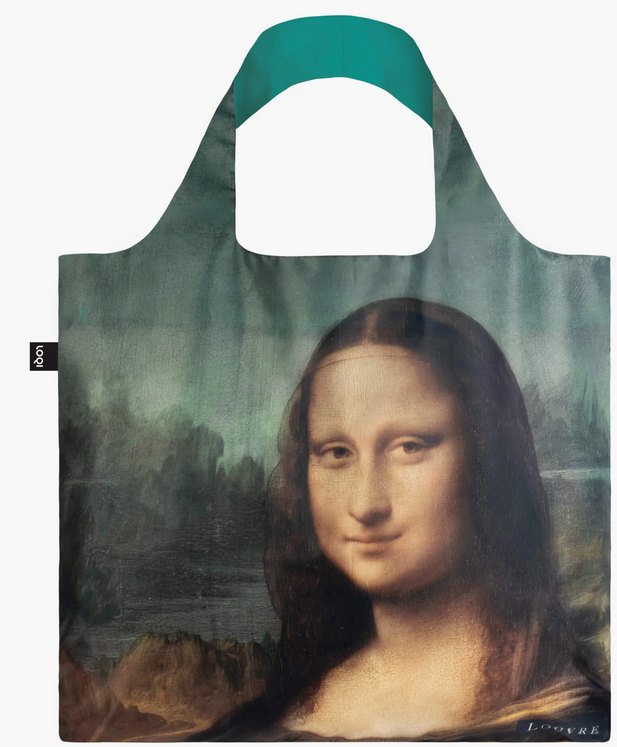 LOQI Leonardo DaVinci Mona Lisa Recycled Bag