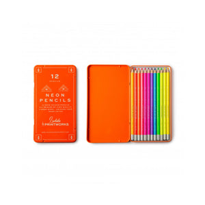 12 Colour Pencils - Neon