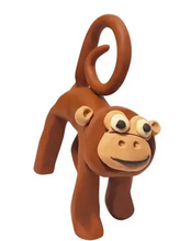 Load image into Gallery viewer, Plasticine Monkey Modelling Kit
