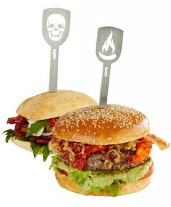 Gefu Hamburger Skewers -  Head & Flame