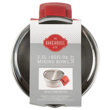 Load image into Gallery viewer, Bakehouse S/S 2.5Ltr Mixing Bowl And Sieve
