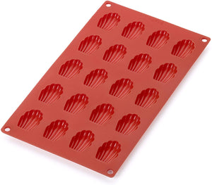 Lekue Gourmet 20 Cav Mini Madeleines Mould - Red