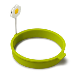 Zeal Silicone Round Egg Ring - Lime