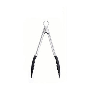 Cuispro Silicone Locking Tongs Black - 24cm