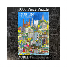 Load image into Gallery viewer, Dublin 1000PC Landmark Jigsaw Puzzle
