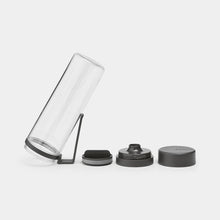 Load image into Gallery viewer, Brabantia Make &amp; Take Water Bottle with Strainer - Dark Grey

