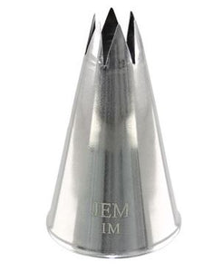 JEM Small Open Star Savoy Nozzle #1M