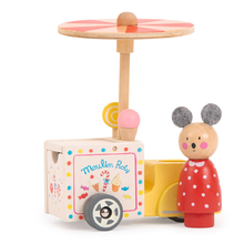 Load image into Gallery viewer, Wooden Icecream Tricycle
